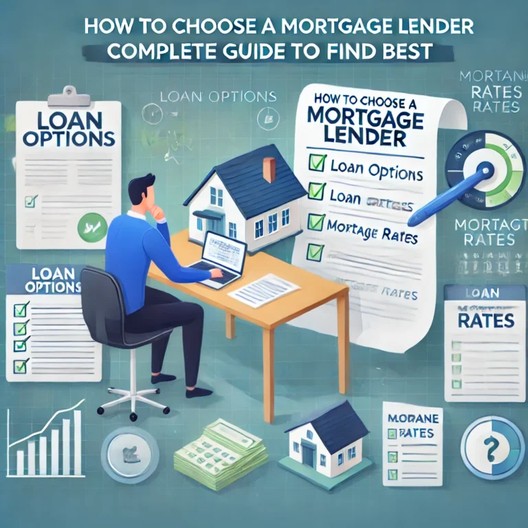 Choose a Mortgage Lender